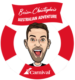 Brian Christopher's Australian Adventure with Carnival Cruise Line