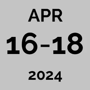 Apr 16-18, 2024