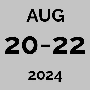 Aug 20-22, 2024