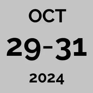 Oct 29-31, 2024